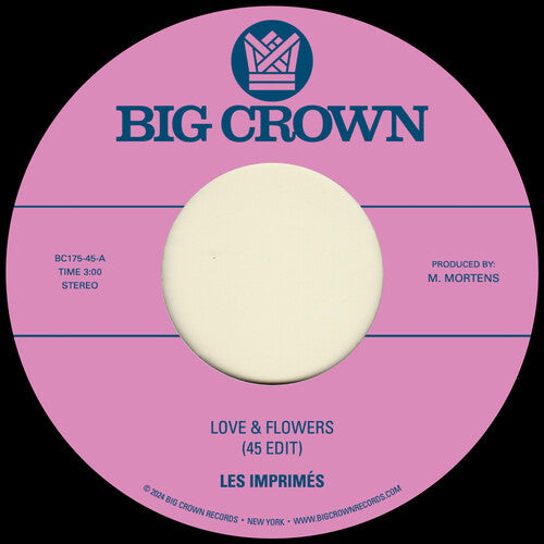 Les Imprimes: Love & Flowers (45 Edit) / You