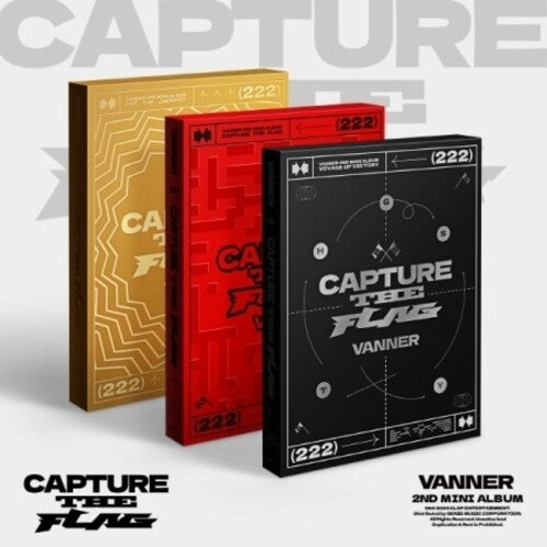 Vanner: Capture The Flag - incl. 76pg Photobook, Lyric Booklet, Postcard, Photocard, Folded Poster + Sticker