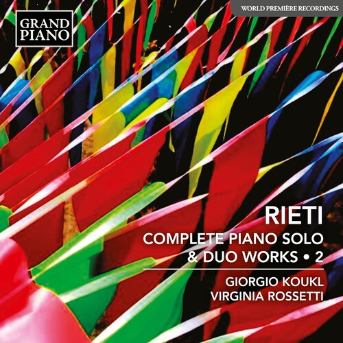 Rieti / Koukl / Rossetti: Rieti: Complete Piano Solo & Duo Music, Vol. 2