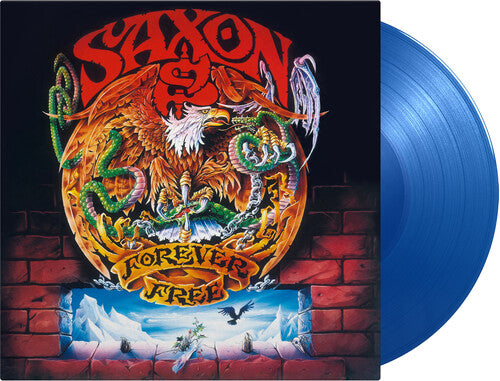 Saxon: Forever Free - Limited 180-Gram Translucent Blue Colored Vinyl