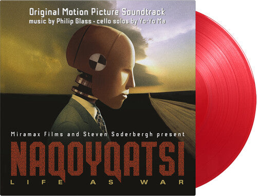 Glass, Philip / Ma, Yo-Yo: Naqoyqatsi: Life As War (Original Soundtrack) - Limited Gatefold 180-Gram Translucent Red Colored Vinyl