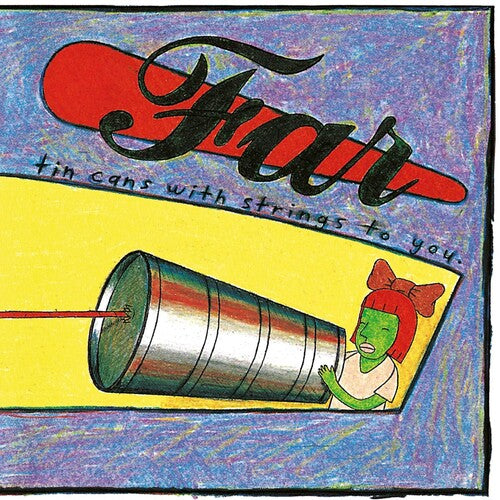 Far: Tin Cans With Strings To You - Clear Red w/ Blue Smoke Vinyl