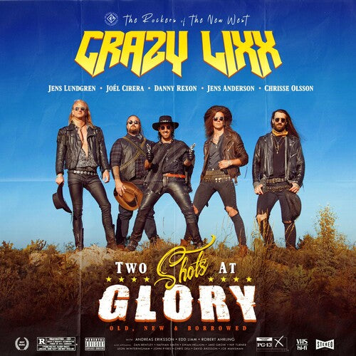 Crazy Lixx: Two Shots At Glory - Blue Colored Vinyl