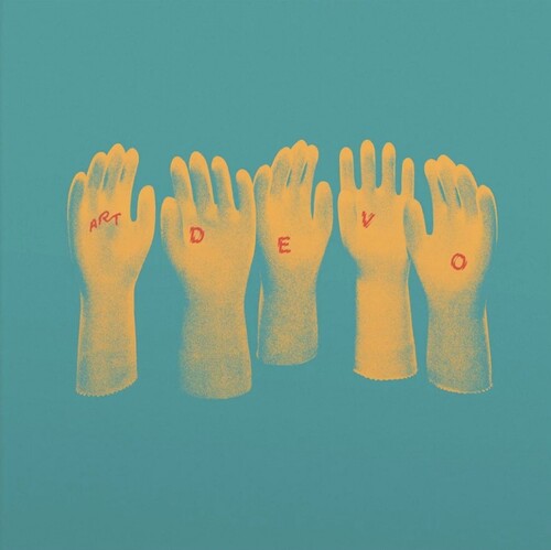 Devo: Art Devo - Limited 'Rubber Gloves' Edition Contains 3LP's on Yellow, Blue & Red Colored Vinyl with Fold-Out Poster