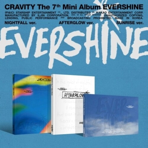 Cravity: Evershine - Random Cover - incl. 120pg Photbook, Photocard, Unit Photocard + Postcard