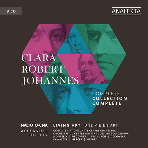 Brahms / Goodyear / Shelley: Clara, Robert, Johannes - Living Art (Complete Collection)