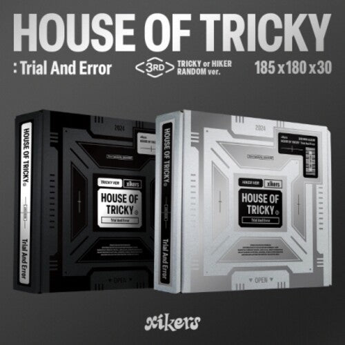 xikers: House Of Tricky : Trial And Error - incl. 120pg Photobook, Postcard, Capsule Envelope, Moving Photo, Film Strip, 2 Photocards + More