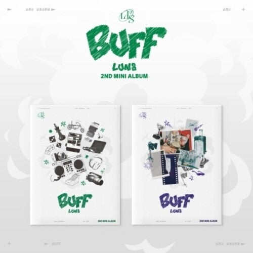 Lun8: Buff - Random Cover - incl. 84pg Photobook, Folded Poster Photocard, Unit Photocard + More