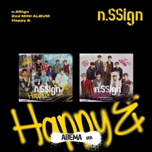 N.Ssign: Happy & - Abema #2 Version - Random Cover - incl. Folded Poster + Photocard