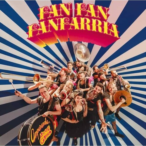 Amparanoia Y Artistas Del Gremio: Fan Fan Fanfarria - Blue Vinyl