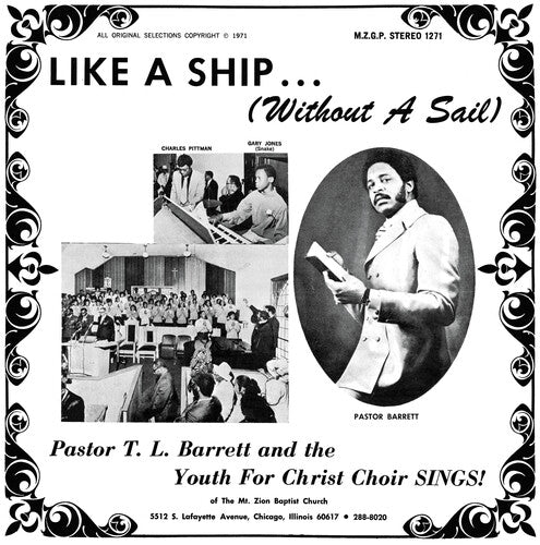 Barrett, Pastor T.L. / Youth for Christ Choir: Like a Ship (Without a Sail)