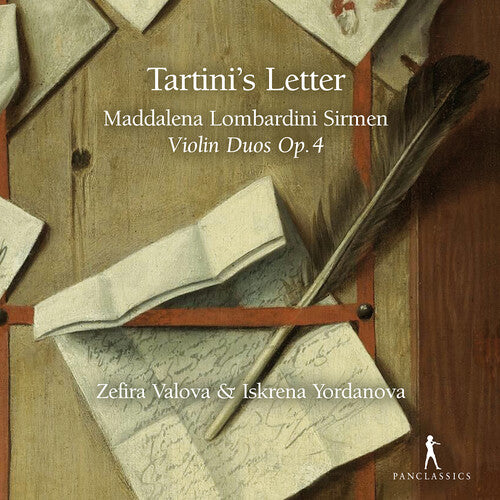 Sirmen / Yordanova / Valova: Sirmen: Tartini's Letter - Violin Duos, Op. 4