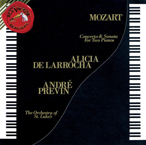 Mozart / De Larrocha / Previn: Concerto & Sonata for 2 Pianos