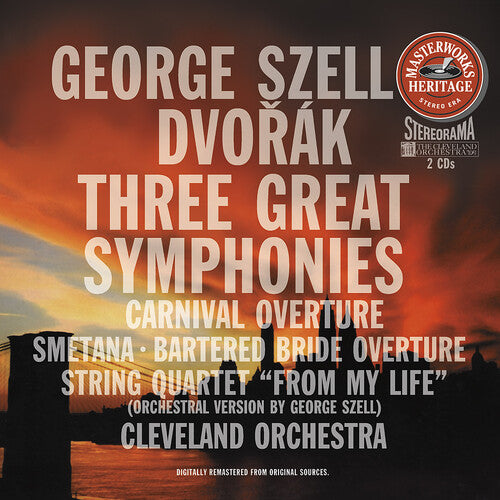 Dvorak / Smetana / Cvo: Three Great Symphonies