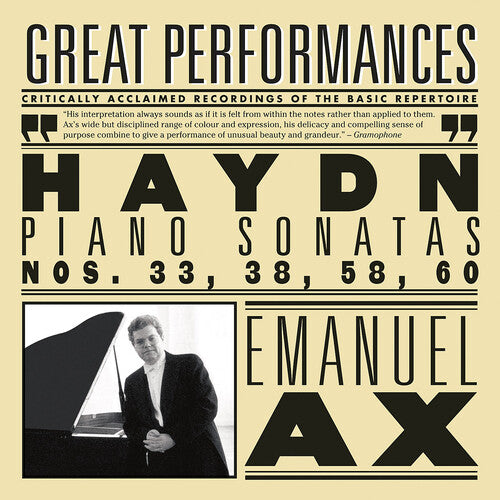 Ax / Haydn: Piano Sonatas 33 38 58 60