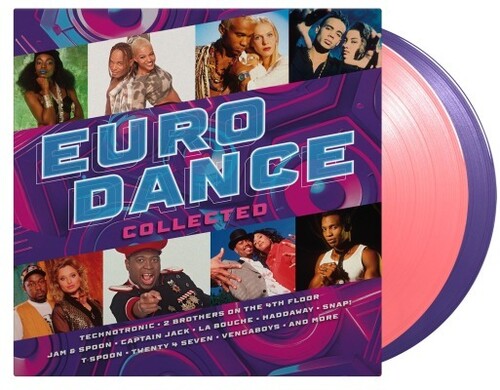 Eurodance Collected / Various: Eurodance Collected / Various - Limited 180-Gram Pink & Purple Colored Vinyl