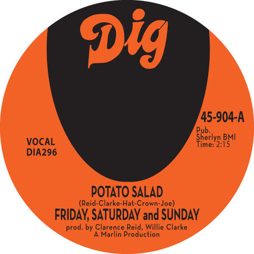 Friday Saturday & Sunday: Potato Salad