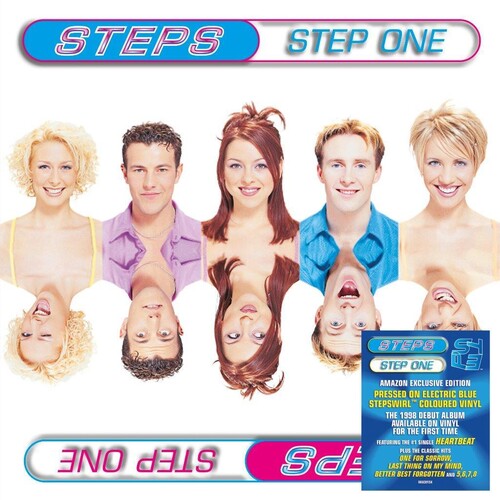 Steps: Step One - Limited 140-Gram Electric Blue Swirl Colored Vinyl