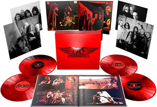 Aerosmith: Greatest Hits - Super Deluxe Edition on Red Colored Vinyl