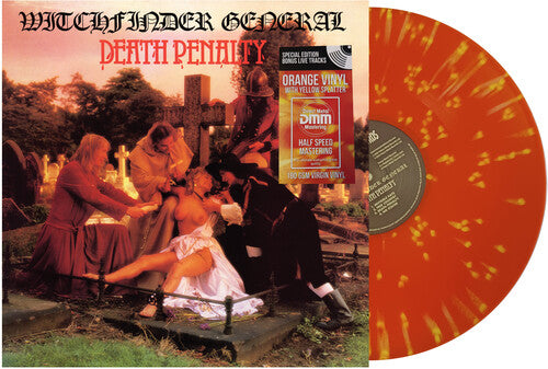 Witchfinder General: Death Penalty - Orange & Yellow Splatter Vinyl