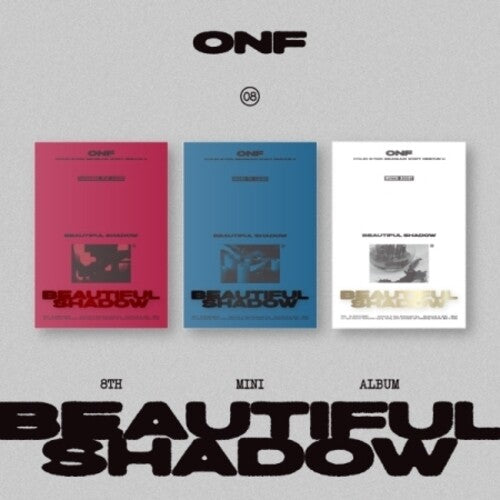 Onf: Beautiful Shadow - Random Cover - incl. 108pg Photobook, Sticker, Polaroid, 2 Photocards + Folded Message Poster