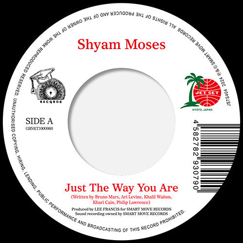 Moses, Shyam: Just The Way You Are / The Lazy Song