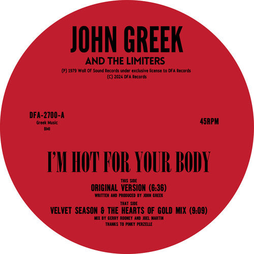 Greek, John & Limiters: I'm Hot for Your Body