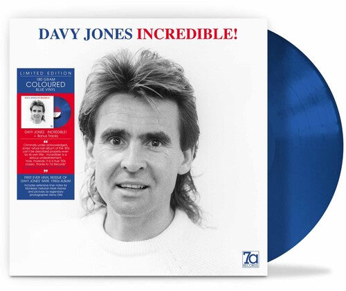 Jones, Davy: Incredible! - 180gm Blue Vinyl