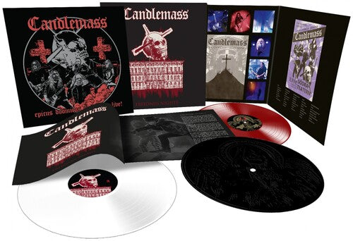 Candlemass: Tritonus Nights - 3LP Red, White & Black Etched Vinyl Boxset