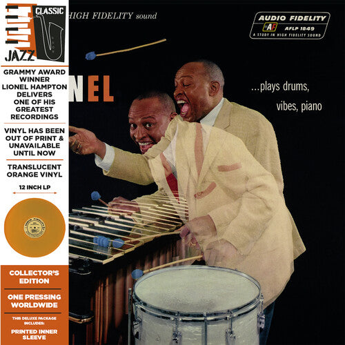 Hampton, Lionel: Lionel... Plays Drums, Vibes, Piano - Translucent Orange
