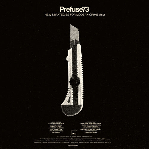 Prefuse 73: New Strategies for Modern Crime Vol. 1 & 2