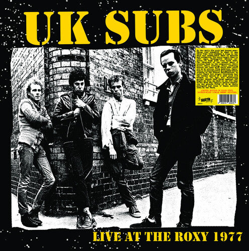 Uk Subs: Live At The Roxy - Yellow Colored Vinyl