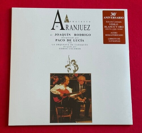 De Lucia, Paco: Concierto De Aranjuez - 30th Anniversary - White & Gold Vinyl