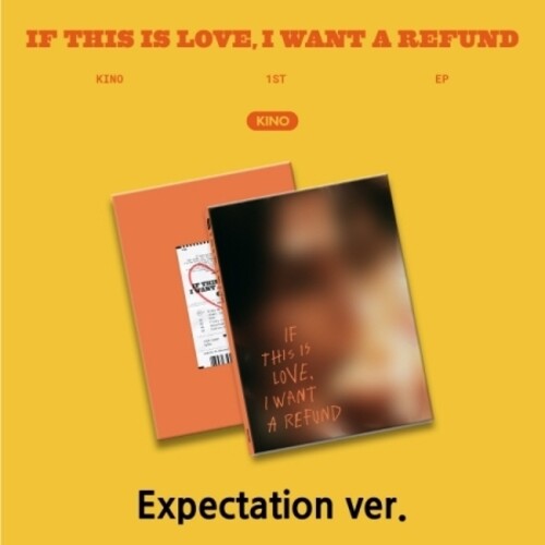 Kino ( Pentagon ): If This Is Love, I Want A Refund - Expectation Version - incl. 72pg Photobook, 2 Photocards, Polaroid + Origami Kit