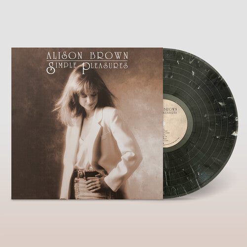 Brown, Alison: Simple Pleasures (Remixed and Remastered) Black & White Swirl