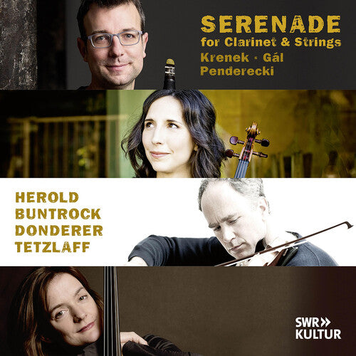 Gal / Herold: Gal, Krenek & Penderecki: Serenade for Clarinet & Strings