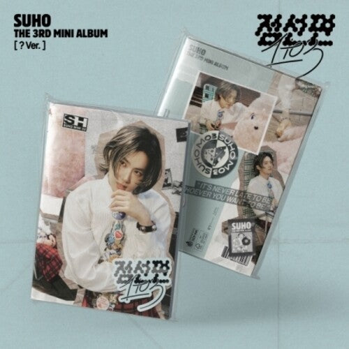 Suho: 1 To 3 - ? Version - inc. Photobook, 3 Stickers, Postcard, Folded Poster + Photocard