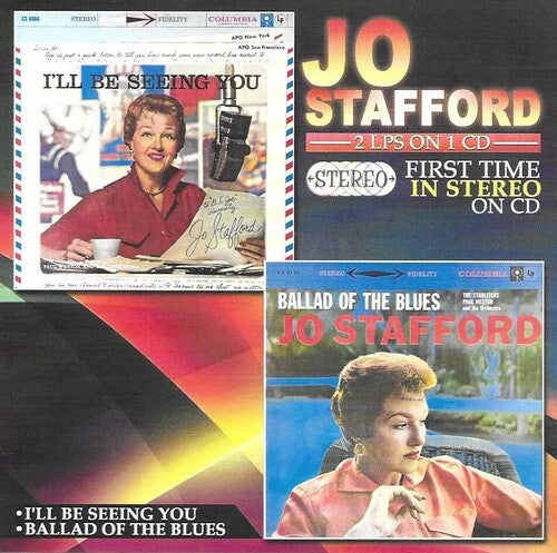 Stafford, Jo: 2 Lps On 1 Cd-First Time In Stereo On Cd