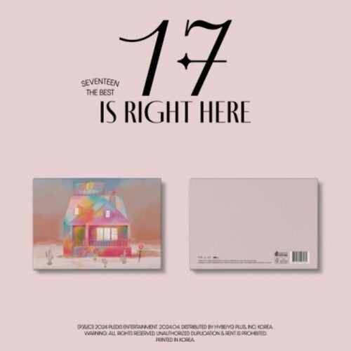 Seventeen: Seventeen Best Album '17 Is Right Here - Deluxe Korean Version - incl. Photobooks, Archiving Book, Lyric Book, 2 Folded Posters, Sticker Pack, KeyRings + Photocard Set