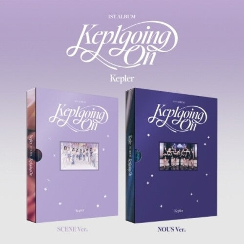 Kep1er: Kep1Going On - incl. 84pg Photobook, Postcard, 2 Photocards, Lenticular Card, Flower Ring + Folded Poster