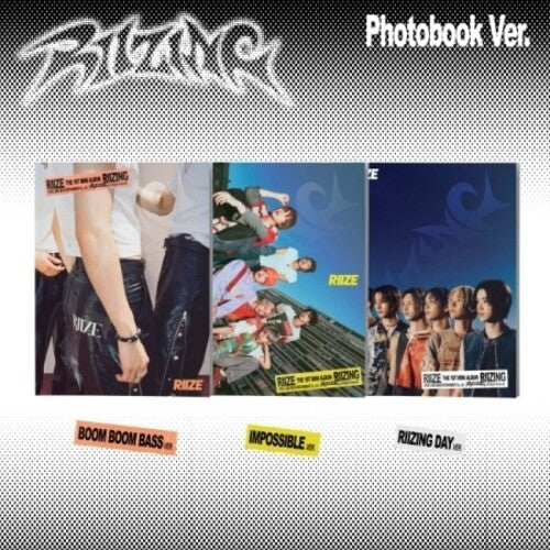 Riize: Riizing - Photo Book Version - Random Cover - incl. 88pg Photobook, Sticker, Polaroid Photo, Folded Poster + Photocard