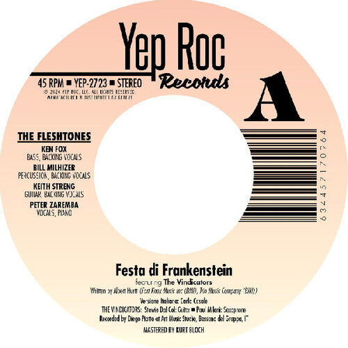 Fleshtones: Festa Di Frankenstein / The Dedication Song