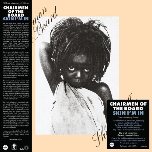 Chairmen of the Board: Skin I'm In: 50th Anniversary - 140-Gram Black Vinyl with OBI Strip