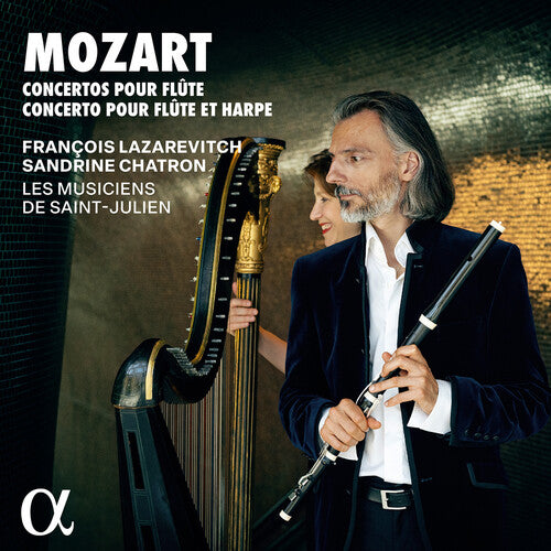 Mozart / Lazarevitch / Chatron: Mozart: Concertos pour flute & Concerto pour flute et harpe