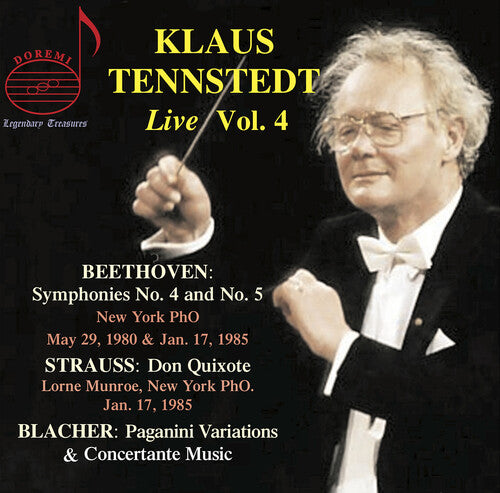 Beethoven, L.V. / Blacher / New York Philharmonic: Klaus Tennstedt Live, Vol. 4