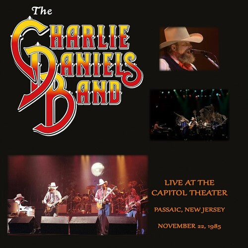 Charlie Daniels Band: Live at the Capitol Theater - November 22, 1985 - marbled black and red