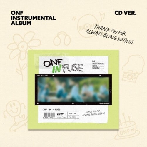 Onf: Infuse - Instrumental Album - incl. 7pc Mini-Poster, 52pf Photobook, Photocard, Poster + Sticker