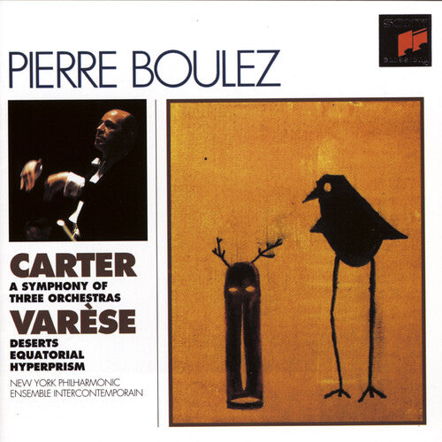 Boulez, Pierre / Carter / N.Y. Phil: Symphony of 3 Orchestras