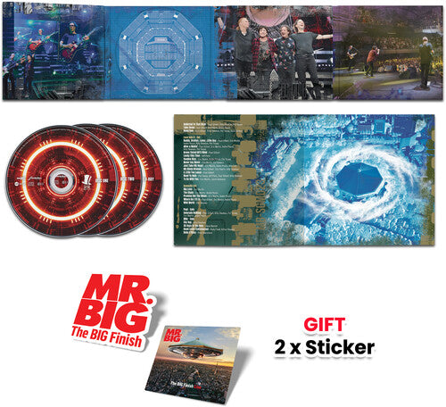 Mr Big: The BIG Finish Live - 2 MQA-CD + Blu-ray + Gift "2x Stickers"