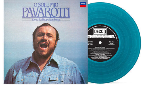 Pavarotti, Luciano: O Sole Mio - Limited Edition Turquoise Colored Vinyl